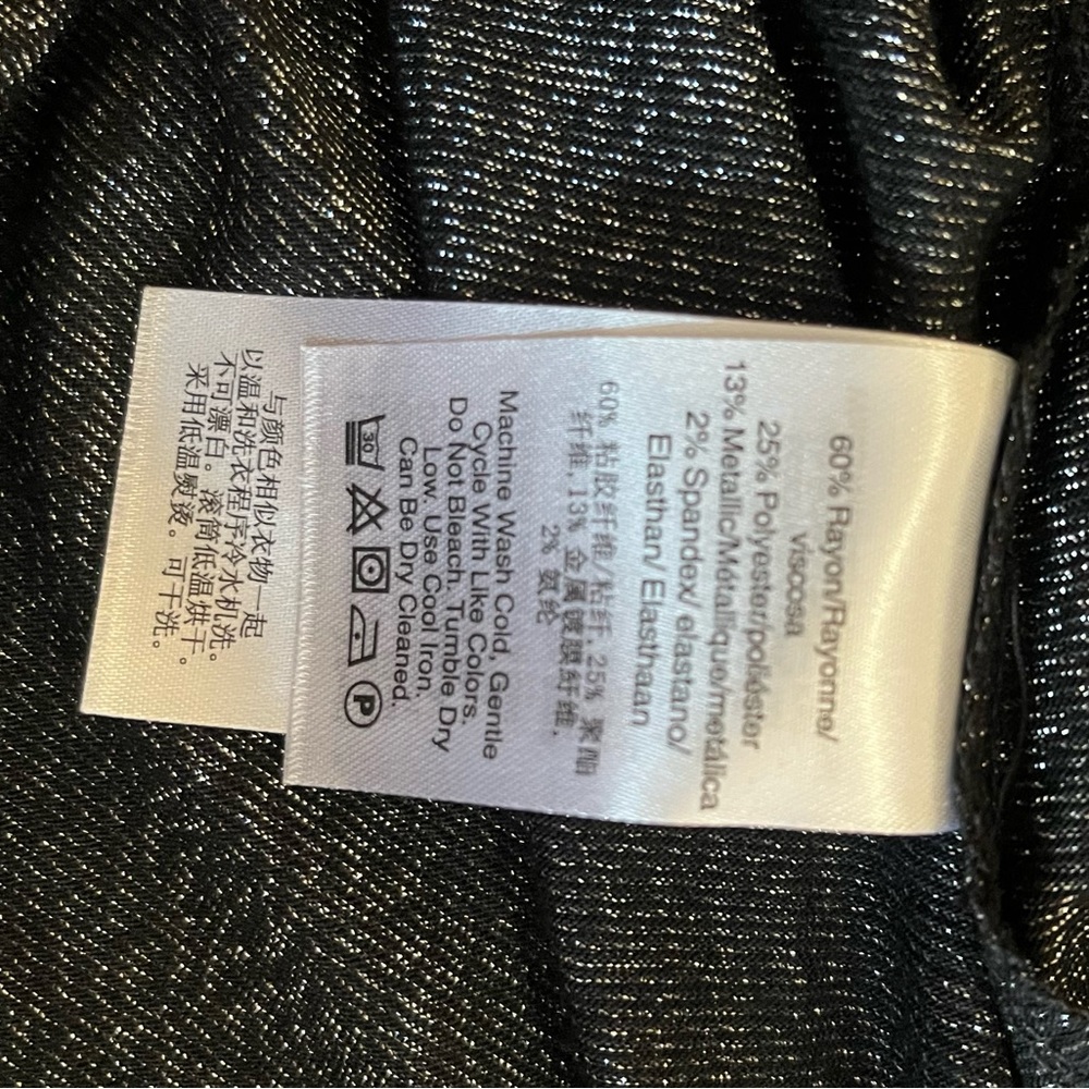Donna Karan Empire Twist Front Waist Top long sleeve - Picture 11 of 12